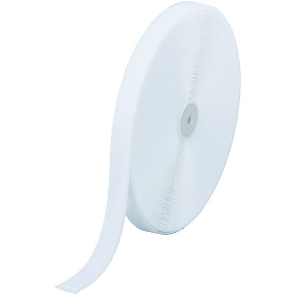 トラスコ中山｜TRUSCO NAKAYAMA マジックテープ　縫製用B側　幅25mmX長さ25m　白　TMBH2525W