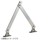 トラスコ中山|TRUSCO NAKAYAMA スチール製止付き平棒ステー 全長300mm 左用 TS52L