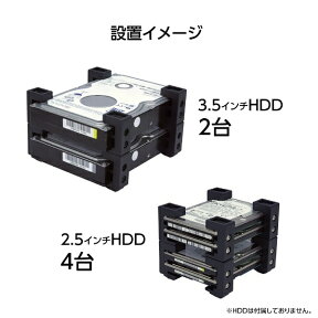 センチュリー｜Century Corporation 裸族のビキニ　3.5＆2.5インチ SATA/IDE HDD用スタンドキット　CRBK2