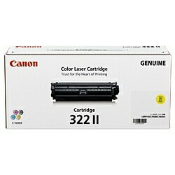 CANON｜キヤノン CRG-322 II YEL 純正トナー トナーカートリッジ322 II イエロー[トナーカートリッジ3222イエロー]