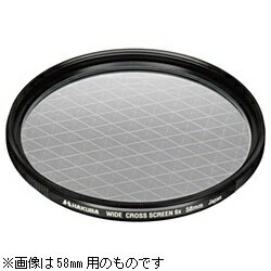 HAKUBA｜ハクバ 55mm ワイドクロススクリーンフィルター 6×　CF-WCS655[CFWCS655]