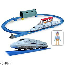 タカラトミー｜TAKARA TOMY プラレールセット 新幹線みずほ・さくら高架トンネルセットのサムネイル