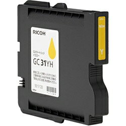 リコー｜RICOH GC31YH 純正プリンターインク GXカートリッジ イエロー