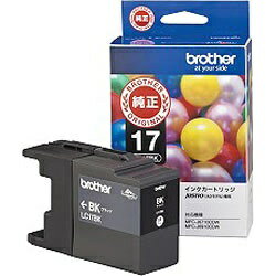 brother｜ブラザー LC17BK 【ブラザー純正】インクカートリッジブラック(大容量) LC17BK 対応型番：MFC-J6910CDW MFC-J6710CDW MFC-J6510DW MFC-J5910CDW 他 ブラック LC17BK
