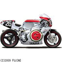 鈴鹿8耐に出場したヤマハのYZF750。今回は87年のチーム・ラッキーストライク・ロバーツです。■完全新金型