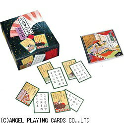 エンゼルプレイングカード｜ANGEL PLAYING CARDS 百人一首 うぐいす（朗詠CD付）