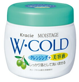 クラシエ｜Kracie MOISTAGE（モイスタージュ ）Wコールドクリーム （270g)［クレンジング〕