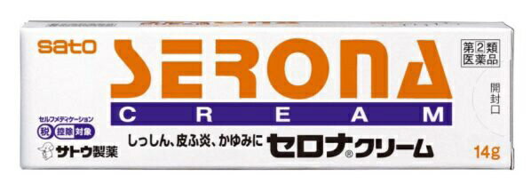 セロナクリーム（14g）★セルフメディケーション税制対象商品佐藤製薬｜sato