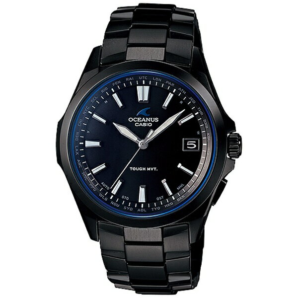 オシアナス カシオ｜CASIO ［ソーラー電波時計］オシアナス（OCEANUS） 「TOUGH MVT. MULTI BAND 6（マルチバンド6）」 OCW-S100B-1AJF【国内正規品】[OCWS100B1AJF]