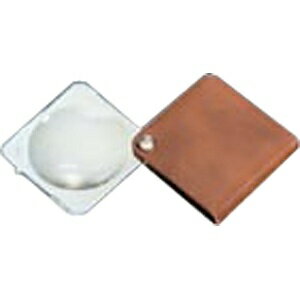 エッシェンバッハ｜ESCHENBACH ハンディルーペ角形50mm径／3.5倍（ライトブラウン）　1752850