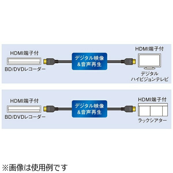Panasonic｜パナソニック HDMIケーブル ブラック RP-CHE10-K [1m /HDMI⇔HDMI][RPCH...
