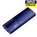 SILICONPOWER｜シリコンパワー SP064GBUF2U05V1D USBメモリ Ultima U05 ネイビー 64GB /USB2.0 /USB TypeA /スライド式