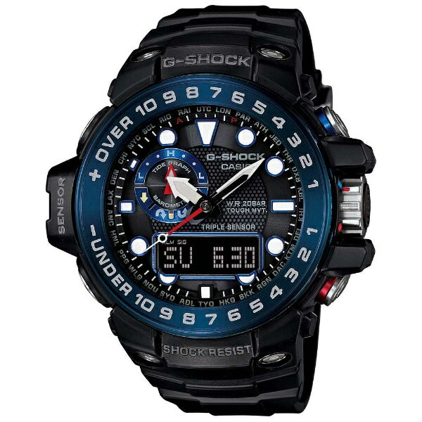 楽天楽天ビック（ビックカメラ×楽天）【エントリーで2倍pt（5/20まで）】 カシオ｜CASIO G-SHOCK（G-ショック） 「Master of G GULFMASTER（マスターオブG ガルフマスター）」 GWN-1000B-1BJF【国内正規品】[GWN1000B1BJF]