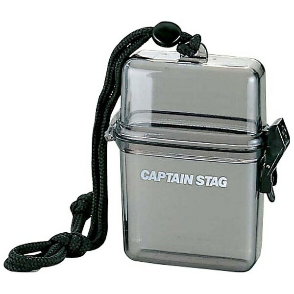 キャプテンスタッグ｜CAPTAIN STAG トレッキングアクセサリー 防水クリアケース（クリアブラック） M9358