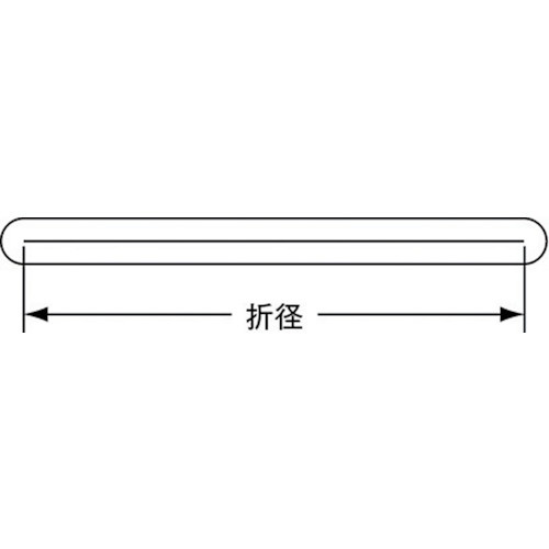 トラスコ中山｜TRUSCO NAKAYAMA 結束用バンドリング　幅20mmX折径300mm　ブラック...
