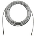 トラスコ中山|TRUSCO NAKAYAMA 手動ウインチ用ワイヤーΦ6X10m用(切りっ放し) WW610(4)