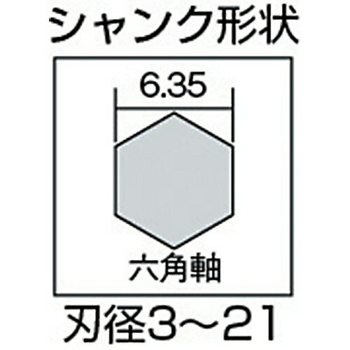 大西工業｜Onishi Manufacturing 木工用兼用ビット 10.0mm　NO2100 2