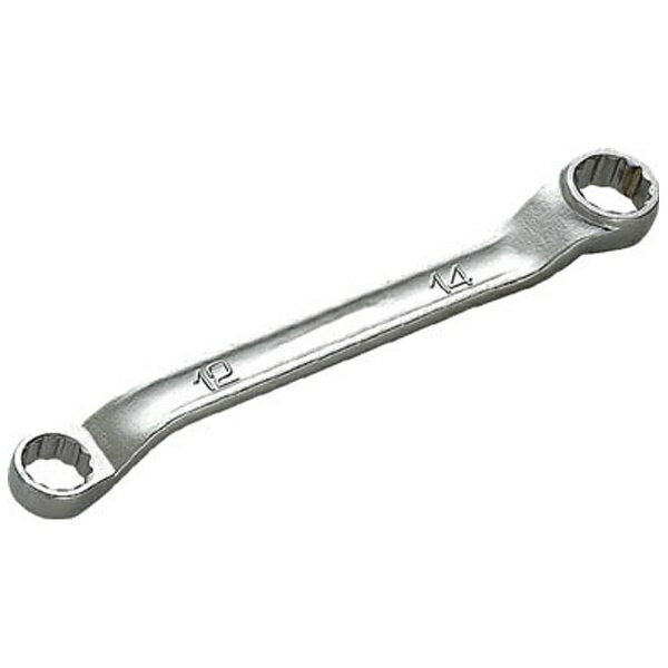 Wrenches - KTC 45度×6度ショートめがねレンチ14×17mm　M5S1417