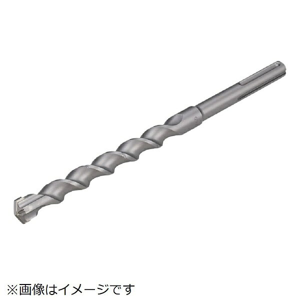 ■刃先およびスパイラルの設計を最適化することで、従来品と比較し穿孔スピード向上を達成しました。■刃先を「4エッジ」にしたことで、一般的な2エッジドリルと比較すると真円に近い穿孔ができ、アンカー挿入がスムーズにできます。■「刃先ポケット」と「4条溝」の採用により、孔内に溜まった切粉を効率よく排出でき、穿孔作業を向上させました。■刃先を「4エッジ」にしたことで一般的な2エッジドリルと比較する真円に近い穿孔ができアンカー挿入がスムーズにできます。鉄筋への引っかかりを減少させ作業者の負担を軽減するとともにスムーズな穿孔が可能になりました■スパイラルに「マーキング溝」を40mm間隔で施し穿孔深さをマーキングする際の目安としました。【用途】・被削材： コンクリート、モルタル、ブロック。【仕様】・刃径（mm）： 34・有効長（mm）： 200・全長（mm）： 350・適合機種： ハンマードリル・シャンク： SDSmax