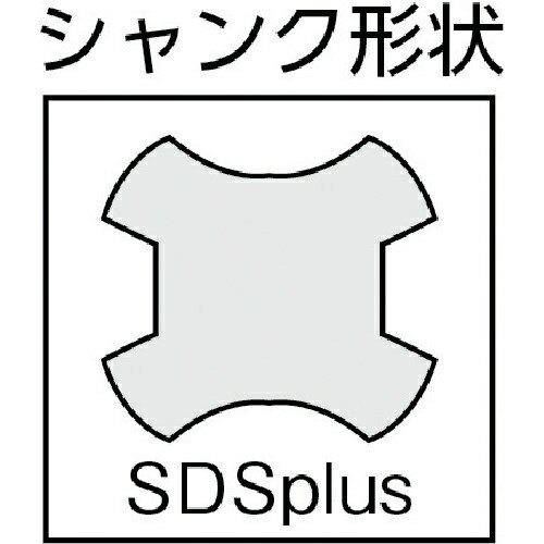 サンコーテクノ｜SANKO TECHNO アンカードリルADX−SDS　全長260タイプ　ADX12.7X260SDS《※画像はイメージです。実際の商品とは異なります》 2