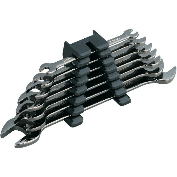 トラスコ中山｜TRUSCO NAKAYAMA ミラータイプ両口スパナセット　7丁組セット　TTDS7S