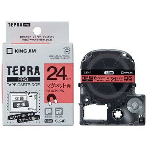 󥰥KING JIM ޥͥåȥơ TEPRA(ƥץ) PRO꡼  SJ24R [ʸ /24mm]