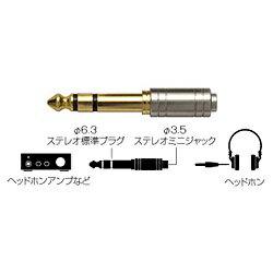 オーディオテクニカ｜audio-technica オーディオ変換プラグ(ステレオ標準⇔ステレオミニ)　AT3C1S