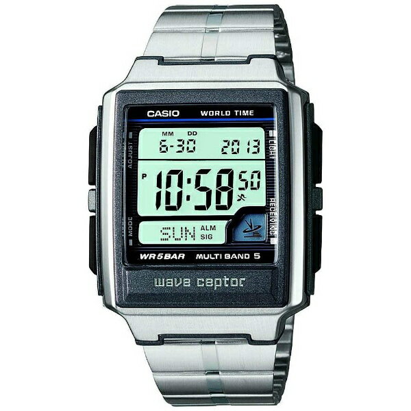 CASIO｜カシオ ［電波時計］ウェーブセプター（wave ceptor） 「マルチバンド5」 WV ...