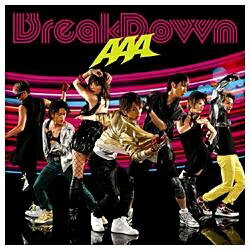 エイベックス・エンタテインメント｜Avex Entertainment AAA／Break Down／Break your name／Summer Revolution 【CD】 【代金引換配送不可】