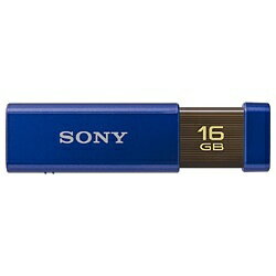 ソニー｜SONY USM16GLX LA USBメモリ ロイヤルブルー [16GB /USB2.0 /USB TypeA /ノック式]【rb_pcacc】