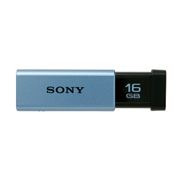 ソニー｜SONY USM16GT L USBメモリ ブルー 16GB /USB3.0 /USB TypeA /ノック式 USM16GTL 【rb_pcacc】