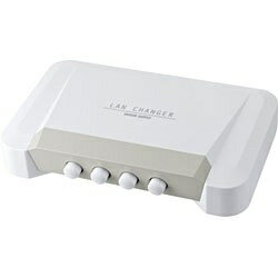 サンワサプライ｜SANWA SUPPLY LAN切替器 ホワイト SW-LAN41 [4入力 /1出力 /手動][SWLAN41]