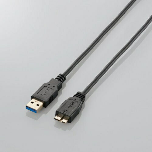 エレコム｜ELECOM 1.5m USB3.0ケーブル ⇔ 　（ブラック）　USB3-AMBX15BK