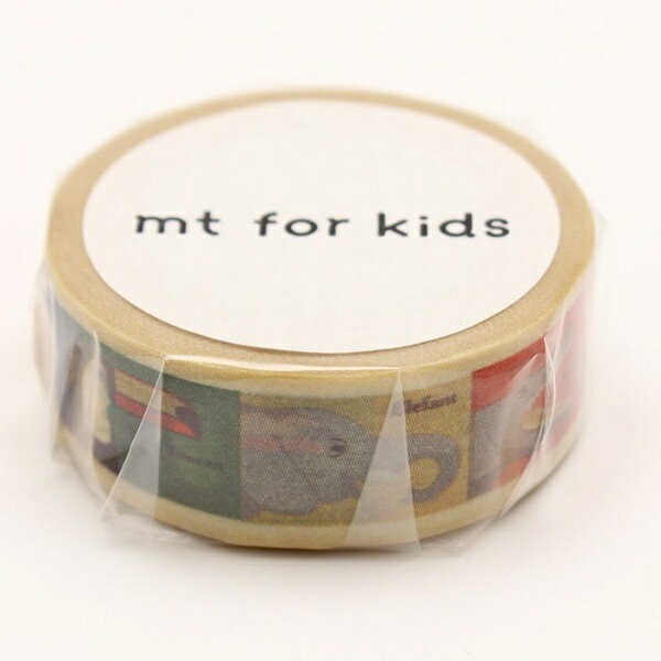 カモ井加工紙｜KAMOI mt for kids マスキングテープ（動物テープ）　MT01KID010