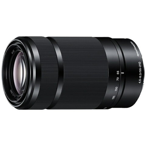 ソニー　SONY カメラレンズ E 55-210mm F4.5-6.3 OSS APS-C用 ブラック SEL55210 [ソニーE /ズームレンズ][SEL55210BQ]