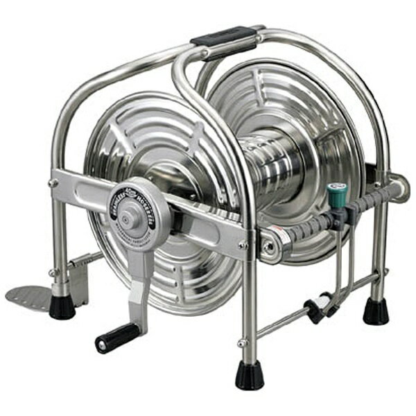 【エントリーで最大全額ポイント還元｜3/11まで】 ハタヤリミテッド｜HATAYA ステンレス（SUS304）ホースリール 40m用本体のみ