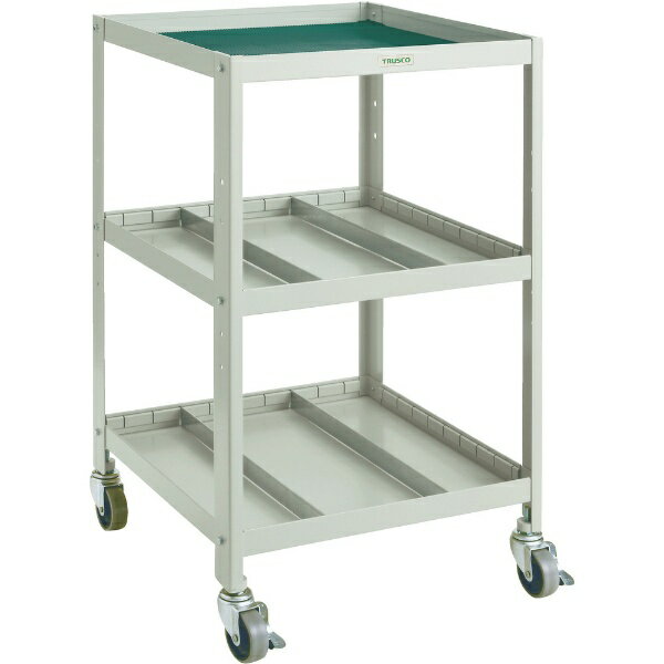 トラスコ中山｜TRUSCO NAKAYAMA BUWF型ワゴン　500X530XH900　3段　BUWF0