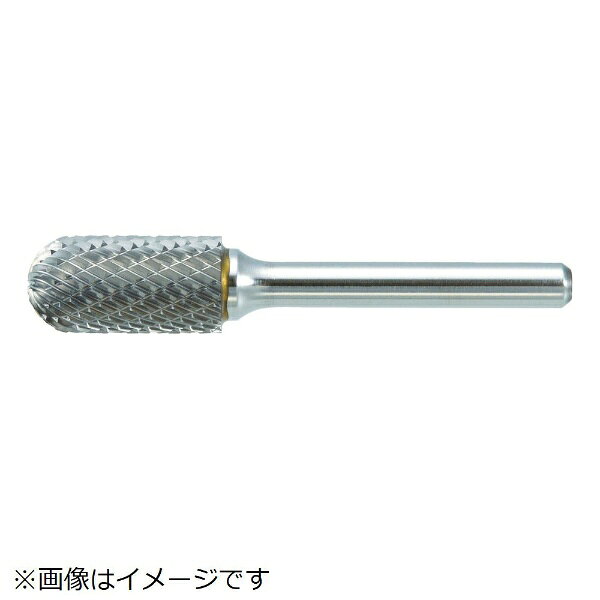 ■理想的な切れ刃形状の設計により優れた切れ味を実現しています。【用途】・あらゆる金属、非鉄金属、樹脂などの研削、バリ取り、面取りから溶接のビードの削落しに。【仕様】・形状： 先丸円筒（ダブルカット）・刃径（mm）： 19・刃長（mm）： 25・軸径（mm）： 6・軸長（mm）： 50・タイプ： ロー付・最高使用回転数（rpm）： 10000