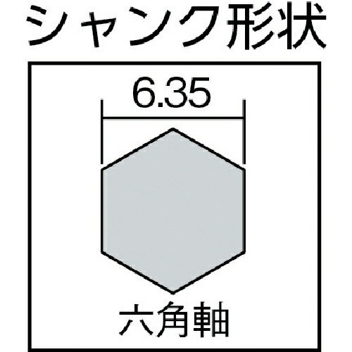 大西工業｜Onishi Manufacturing 6角軸鉄工用ドリル10．0mm　NO20E100 2
