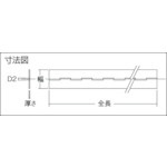 トラスコ中山｜TRUSCO NAKAYAMA ステンレス製長蝶番　厚さ0．8mmX幅25mmX全長1000mm　THS08251000