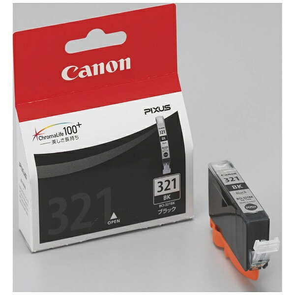 CANON�å���Υ� BCI-321BK �����ץ�󥿡����� PIXUS�ʥԥ������� �֥�å�[BCI321BK]