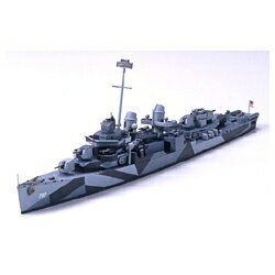 タミヤ|TAMIYA 1/700 ウォーターラインシリーズ アメリカ海軍 フレッチャー級駆逐艦 DD-797 クッシング