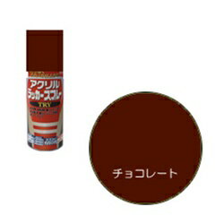 ニッペホームプロダクツ｜NIPPONPAINT アクリルラッカースプレーTRY　300ml　チョコレート　222T018300