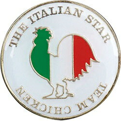 グリーン上でしっかりアピール！素材＆製法にこだわったオリジナルデザインマーカーです。