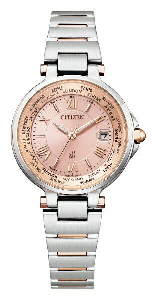 シチズン｜CITIZEN ［ソーラー電波時計］XC（クロスシー） 「HAPPY FLIGHTシリーズ」 EC1014-65W