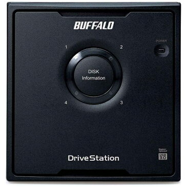 BUFFALO　バッファロー HD-QL4TU3/R5J 外付けHDD ブラック [据え置き型 /4TB][HDQL4TU3R5J]