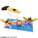 カワダ｜KAWADA nanoblock×大図まこと 水泳（シンクロナイズドスイミング＆平泳ぎ）