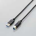 GRbELECOM 3.0m USB3.0P[u yAźyBz3dV[hP[uiubNj@USB3-AB30BKyrb_ cable_cpnz