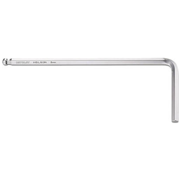 ■ユーザーの声から生まれたミトロイオリジナル形状です。■短辺部は従来品（HBL）の2倍の長さです。■深い箇所での本締め可能です。■ボールポイント部分は精度の高いブローチ加工です。■ボールポイント部分は精度の高いブローチ加工で、最大傾斜角は30°です。【用途】・作業における六角穴付ボルトや止めネジなどの締めゆるめ用です。【仕様】・対辺寸法（mm）： 10・首下寸法（mm）： 80・全長（mm）： 223