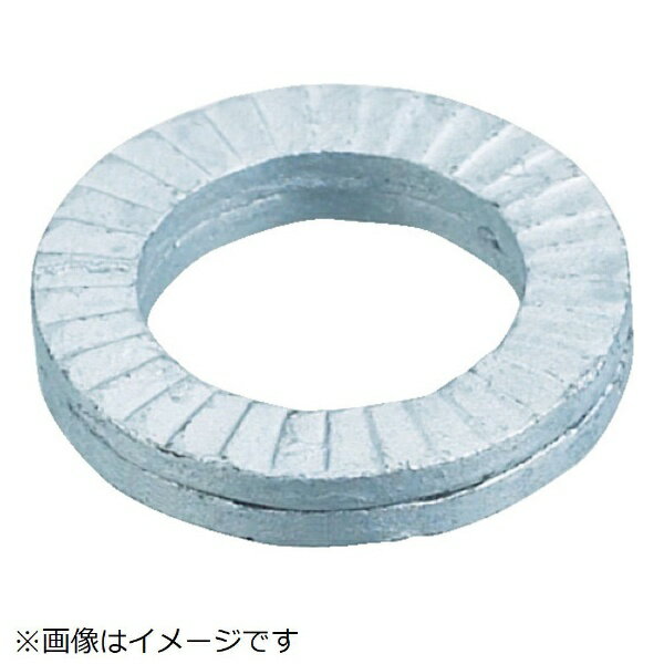 トラスコ中山｜TRUSCO NAKAYAMA ノルトロックワッシャー　スチール　サイズNL5（M5）　14個入　B795000..